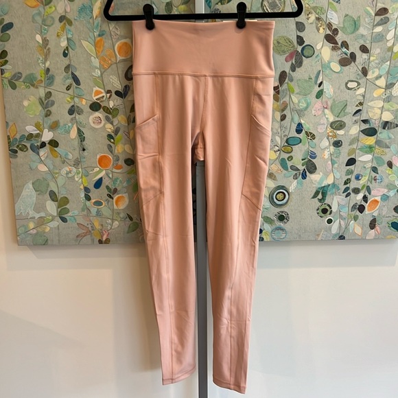 NWT American Eagle Everything Pocket Leggings Rose Pink Women's Medium - Picture 4 of 12